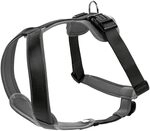 HUNTER Hundegeschirr NEOPREN, Farbe: schwarz/grau, strapazierf&auml;higes Nylon, mit
