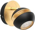 EGLO LED Wandlampe Nocito, Wandleuchte, Wandstrahler aus Metall, Wohnzimmerlampe in
