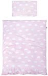 roba Kinderbettw&auml;sche 100 x 135 cm - Kleine Wolke - Bettw&auml;sche Set f&uuml;r M&auml;dchen &