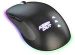 KEEPOUT x9ch USB Laser Maus 8200dpi Ambidextr&ouml;s schwarz, gr&uuml;n, grau &ndash; (USB,