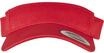 Flexfit (FLEYK) Kape Curved Visor Cap, red, one size, 8888