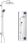 GROHE Vitalio Joy 260, Duschset ohne Armatur, wassersparend, 8l pro Min (Regendusche