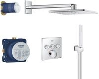 GROHE SmartControl 310 - Duschsystem (einschlie&szlig;lich 400-mm-Duscharm und Rohbauset,