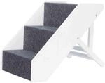 TRIXIE M&ouml;bel-Treppe f&uuml;r Hunde - dreifach-verstellbar - zusammenklappbar - f&uuml;r