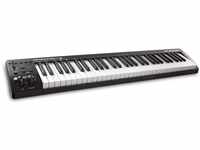 M-Audio Keystation 61 MKIII - Kompakter 61-Tasten MIDI Keyboard Controller mit