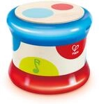Hape Baby-Trommel - Rollendes Musikspielzeug f&uuml;r Kleinkinder zum Erlernen von