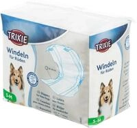 TRIXIE Hundewindeln f&uuml;r R&uuml;den Gr. S&ndash;M, 12 St., 30&ndash;46 cm Taillenumfang