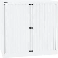 BISLEY Rollladenschrank EuroTambour, 2 Fachb&ouml;den, 2,5 OH, Metall, Pww696