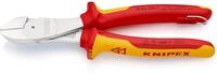 KNIPEX Kraft-Seitenschneider isoliert mit Mehrkomponenten-H&uuml;llen und integrierter