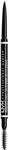NYX Professional Makeup Augenbrauenstift, Micro Brow Pencil, Beidseitig mit
