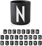 Design Letters Buchstaben Tasse Personalisiert (A-Z) | Kaffeebecher Porzellan...