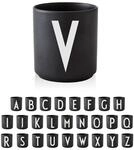 Design Letters Tasse A&ndash;Z Schwarz | Beste abitur 2026 geschenke 