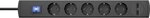 Kopp UNOversal&reg; Plus 5-Fach Steckdosenleiste + 2X USB-Anschluss 1,4m, Schalter &