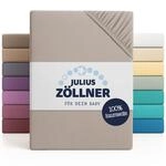 Julius Z&ouml;llner Jersey Spannbettlaken f&uuml;r Baby- & Kinderbett, 100%...