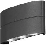 Konstsmide Wandleuchte Chieri | anthrazit | outdoor | High Power LED | 7853-370