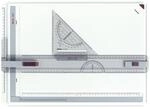rOtring Rapid A3 Zeichenplatte | Professioneller Zeichenbrett mit Lineal und