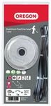 Oregon 110980 Standard-Universal-Fadenkopf aus Aluminium mit Nyliumfaden, geeignet