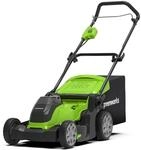 Greenworks G40LM41 Kabelloser Akku Rasenm&auml;her f&uuml;r Fl&auml;chen bis zu 500 m&sup2;, 41 cm