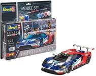 Revell Modellbausatz Ford GT-Le Mans 1:24 I Schwarz I Authentische Nachbildung...