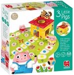 Goula 53146 3 Little Pigs Game, Multicolour