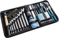 HAZET Werkzeug Ledertasche mit Sortiment 1520/64 I 64-teiliges Set I Antrieb:...
