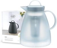 alfi DAN TEA 1,00l, transparent, Kunststoff-Isolierkanne mit hygienischem