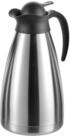 Esmeyer Isolierkanne Thermoart 1,5 Liter, Edelstahl, Silber/schwarz, 290-071,