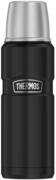 THERMOS STAINLESS KING Thermosflasche schwarz matt 0,47l - Edelstahl, absolut dicht,