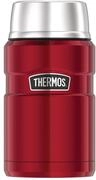 Thermos STAINLESS KING Thermobeh&auml;lter f&uuml;r Essen rot 0,70l - Edelstahl, absolut