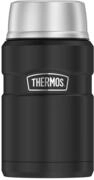 Thermos STAINLESS KING Thermobeh&auml;lter f&uuml;r Essen schwarz matt 0,70l - Edelstahl,