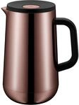 WMF Impulse Isolierkanne 1l, Thermoskanne f&uuml;r Tee oder Kaffee, Druckverschluss,