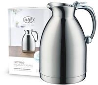 alfi HOTELLO 1,0l, Isolierkanne aus doppelwandigem Edelstahl, h&auml;lt 4 Stunden warm, 6