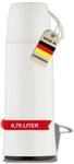Helios Elegance Thermoskanne Wei&szlig; 0,75L &ndash; 6h Hei&szlig; - H&auml;lt Getr&auml;nke hei&szlig; &...