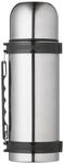 MasterClass Thermoskanne, doppelwandige Edelstahlkanne, Deckel mit Ausguss,