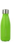 YOKO DESIGN 1336 Isolierflasche, doppelwandig, Edelstahl, 19,8 x 6 x 6 cm, Edelstahl,