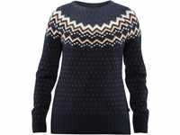 Fjällräven Damen Sweater Övik Knit, Dark Navy, L, 89941-555