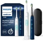 Philips Sonicare ProtectiveClean 5100 elektrische Zahnb&uuml;rste,...