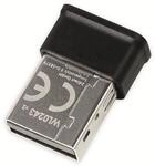 Logilink WL0243 WLAN USB 3.0 Ultra Fast 1200 MBit/s 11ac Dual Band Adapter, schwarz