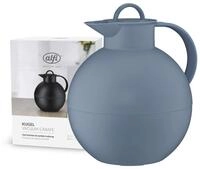 alfi Kugel Isolierkanne Vintage Indigo 0,94l, 12h hei&szlig; & 24h kalt, hygienischer