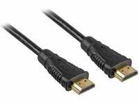PremiumCord Gold-Platte Steckverbinder High Speed HDMI Kabel mit Ethernet (7 m)