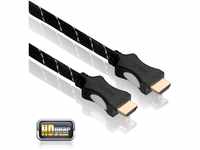 HDGear HC0065-075B - HDMI Kabel mit Ethernet Kanal, beidseitiger HDMI-A Stecker