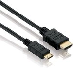 HDSupply 4K 30hz 4:4:4 High Speed mini HDMI Kabel zu HDMI Kabel 5,00m, mit...