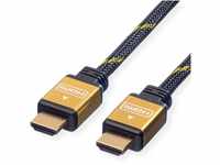 ROLINE GOLD HDMI High Speed Kabel mit Ethernet, 2 m