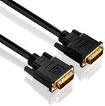 PureInstall PI4200-200 Dual Link DVI-Kabel (DVI-D Stecker (24+1) auf DVI-D Stecker