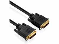 PureInstall PI4000-005 Single Link DVI-Kabel (DVI-D Stecker (18+1) auf DVI-D...