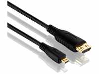 PureLink PI1300-010 High Speed Micro HDMI Adapterkabel mit Ethernet (4K UltraHD
