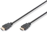 DIGITUS HDMI Standard Anschlusskabel, Typ A St/St, 2.0m, m/Ethernet, Full HD -