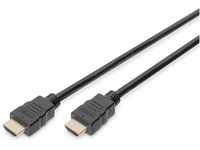 Ecoline AK1489 HDMI/A Kabel ST<>ST 1m + Eth. HS HDMI 1.4 mit Ethernet