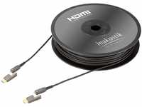 Inakustik 0092431015 HDMI Kabel 15m HDMI Typ D (Micro) anthrazit - HDMI Kabel...