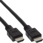 InLine 17602E HDMI Kabel, HDMI-High Speed, Stecker / Stecker, schwarz, 2m